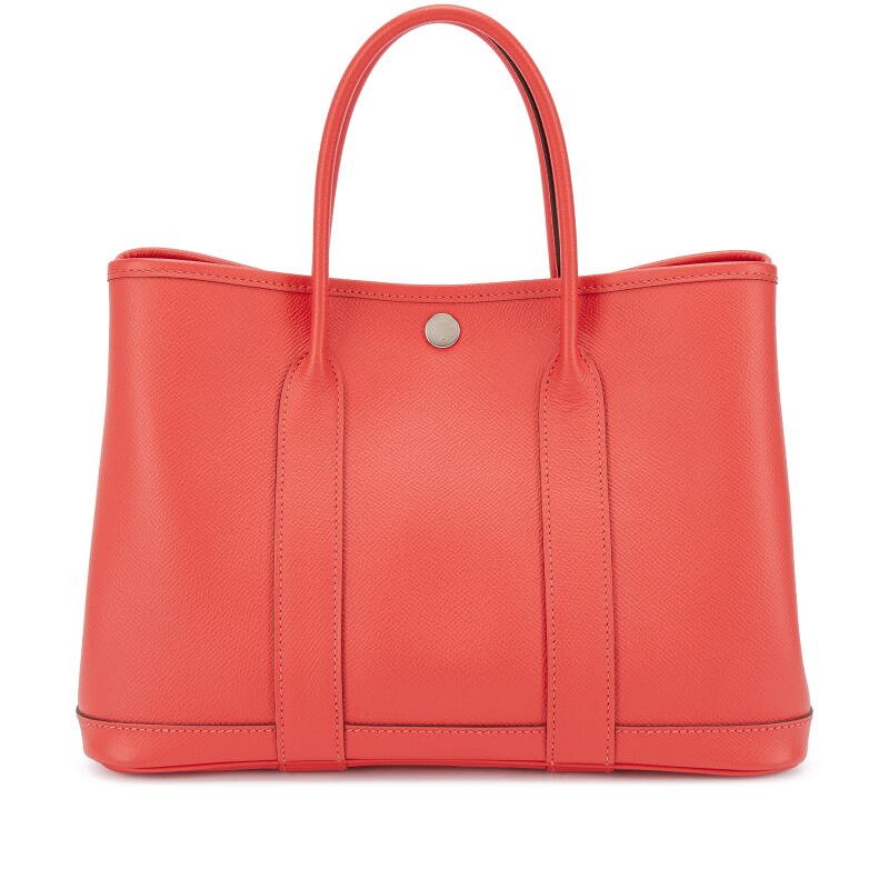 Hermès Rose Jaipur Epsom Garden Party 30 Palladium Hardware, 2016