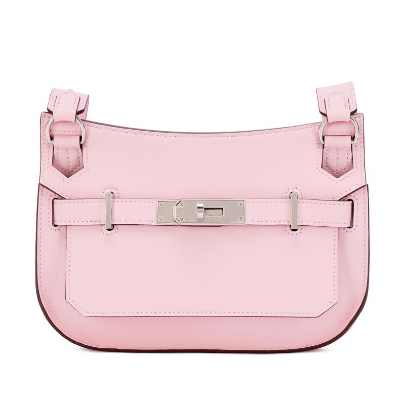 Hermès Rose Sakura Swift Mini Jypsiere Palladium Hardware, 2026