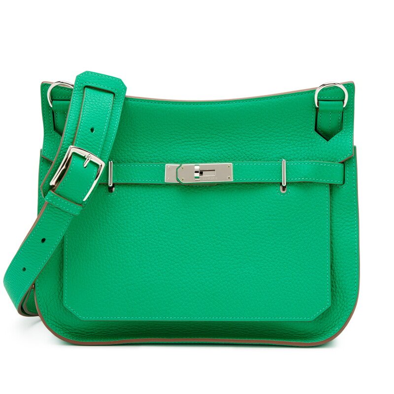 Hermès Menthe Clemence Jypsiere 28 Palladium Hardware, 2012