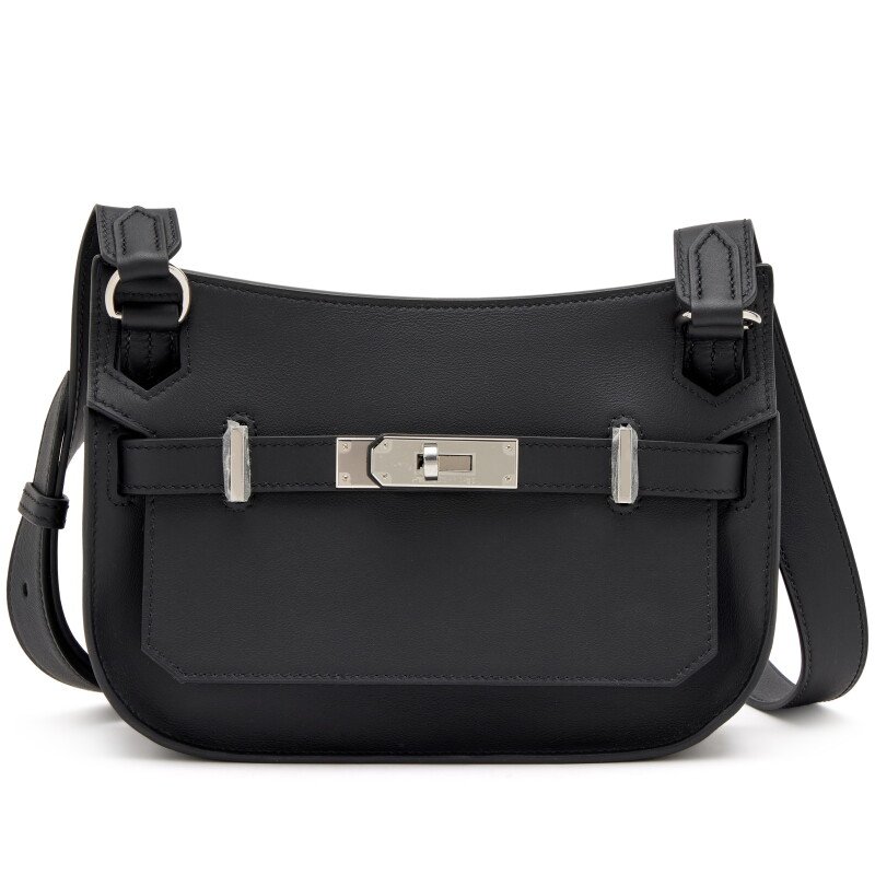 Hermès Black Swift Jypsiere Mini Palladium Hardware, 2026