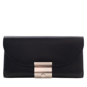 Hermès Black Evergrain Depechette Pouch Palladium Hardware, 2025 Hermès Black Evergrain Depechette Pouch Palladium Hardware, 2025