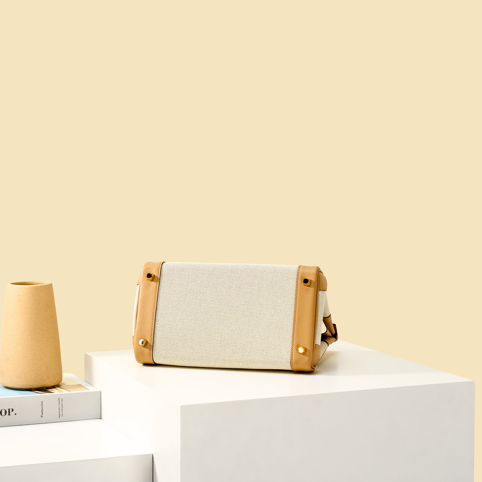 JX Birkin 25 in Biscuit – Artisan Code 052, Hand-Stitched, Stainless Steel Hardware