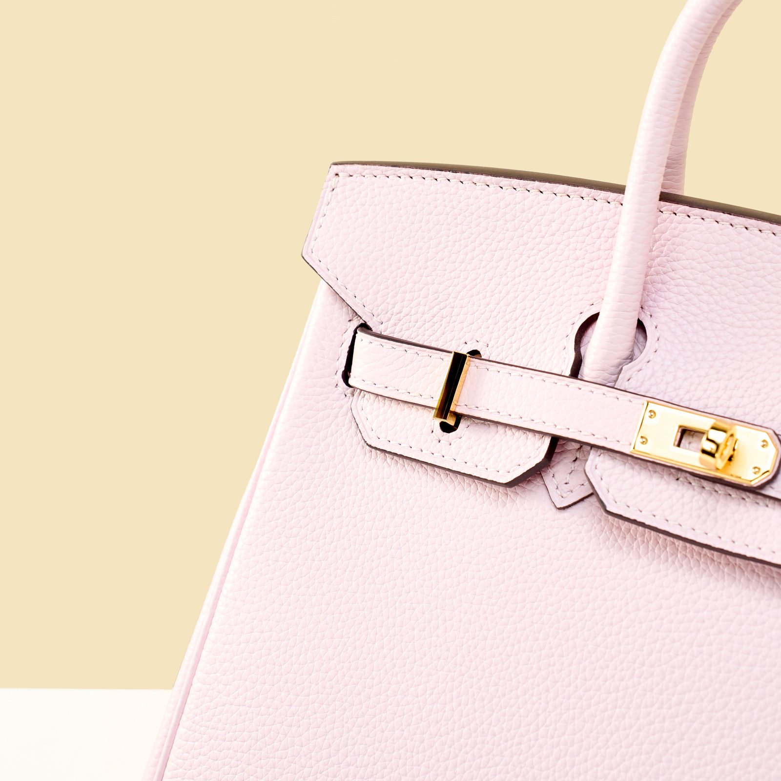 JX Birkin 25 in Dream Purple with Contrast Stitching – Artisan Code 052, Hand-Stitched, Stainless Steel Hardware