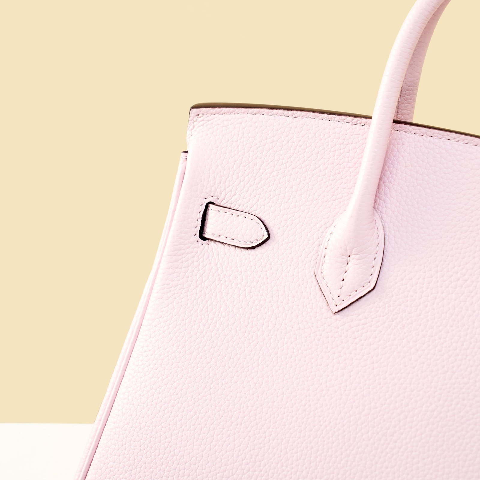 JX Birkin 25 in Dream Purple with Contrast Stitching – Artisan Code 052, Hand-Stitched, Stainless Steel Hardware