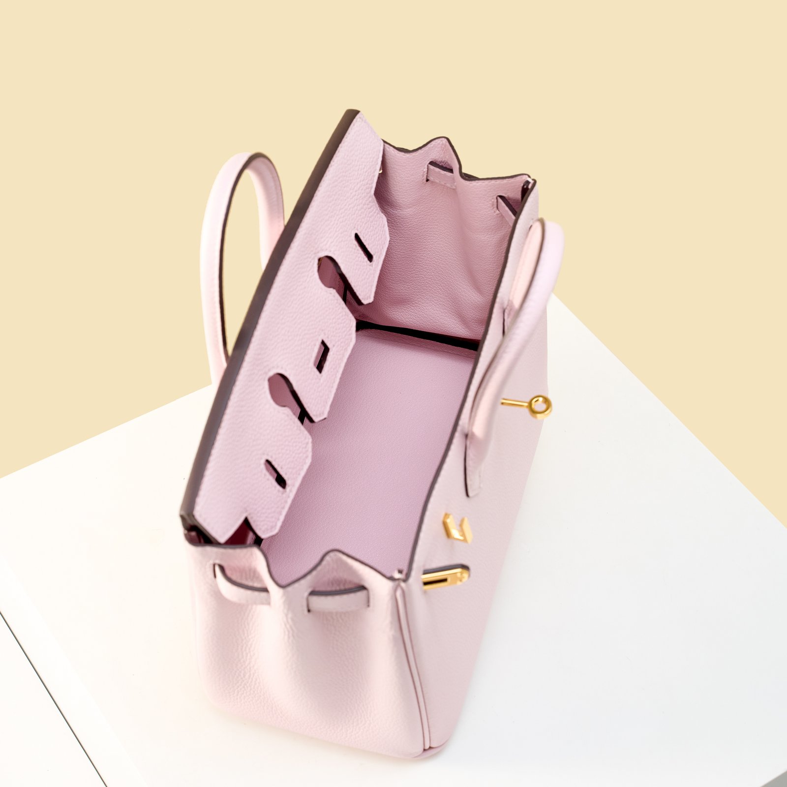 JX Birkin 25 in Dream Purple with Contrast Stitching – Artisan Code 052, Hand-Stitched, Stainless Steel Hardware
