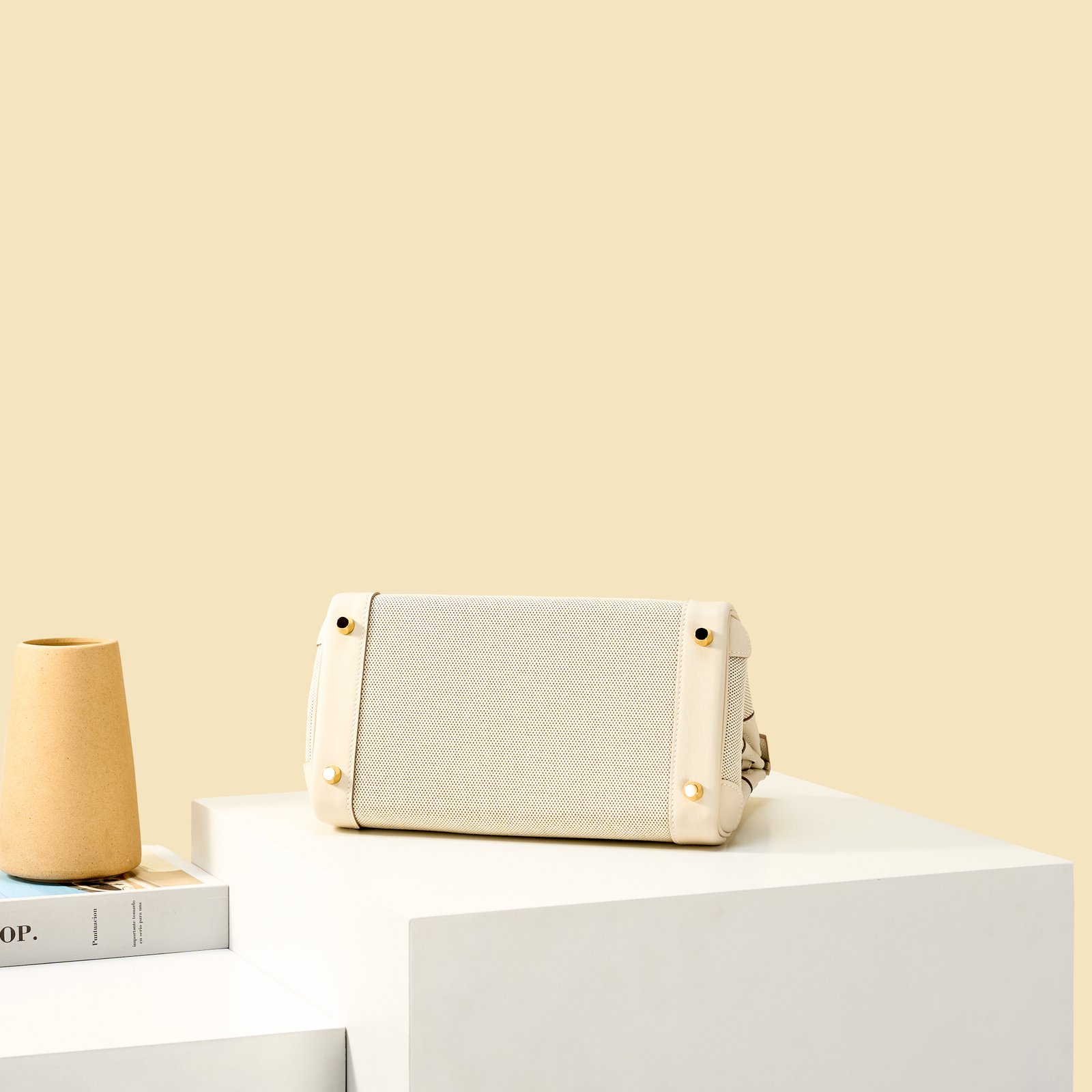JX Birkin 25 in Milkshake White – Artisan Code 052, Hand-Stitched, Stainless Steel Hardware