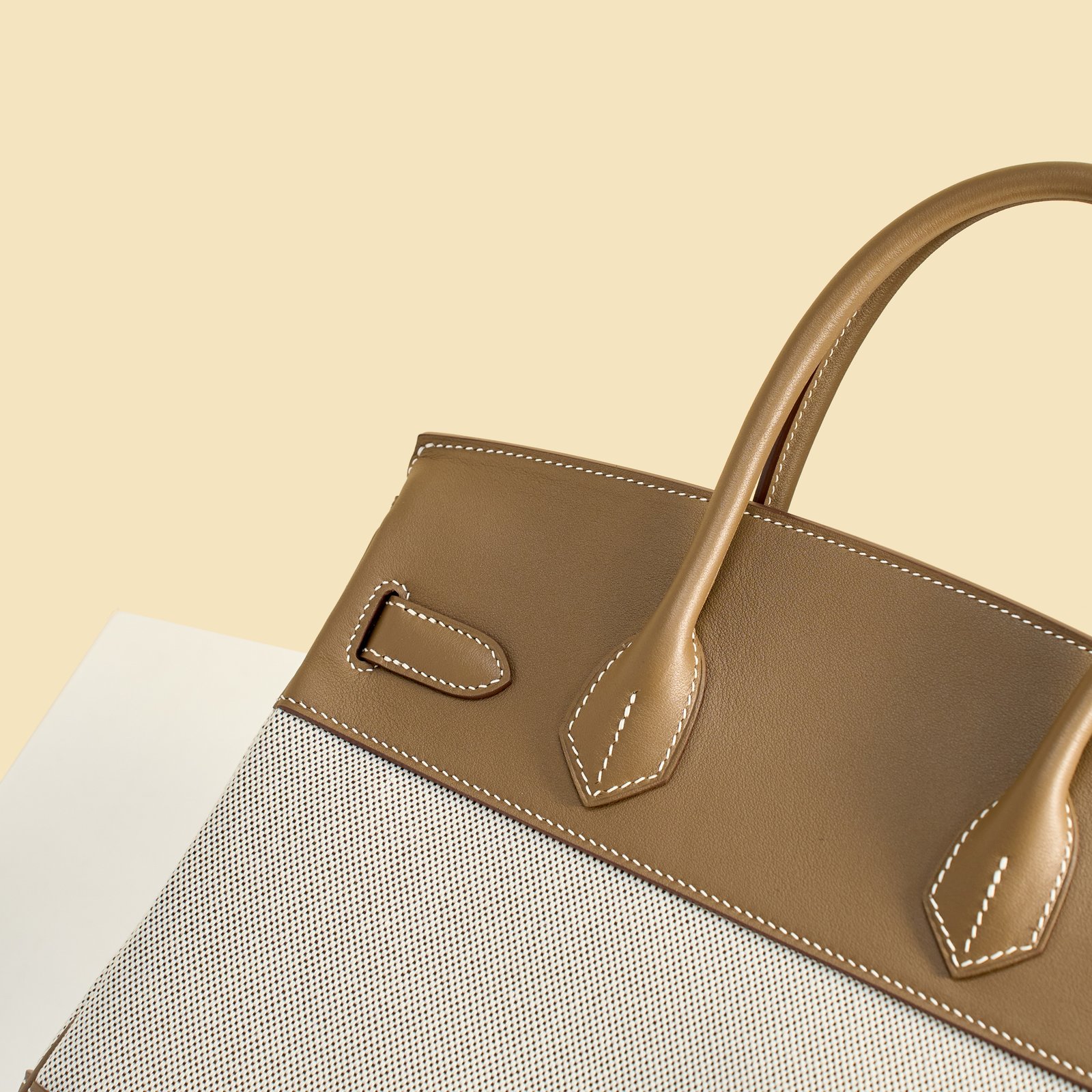 JX Birkin 30 in Etoupe – Artisan Code 052, Hand-Stitched, Stainless Steel Hardware