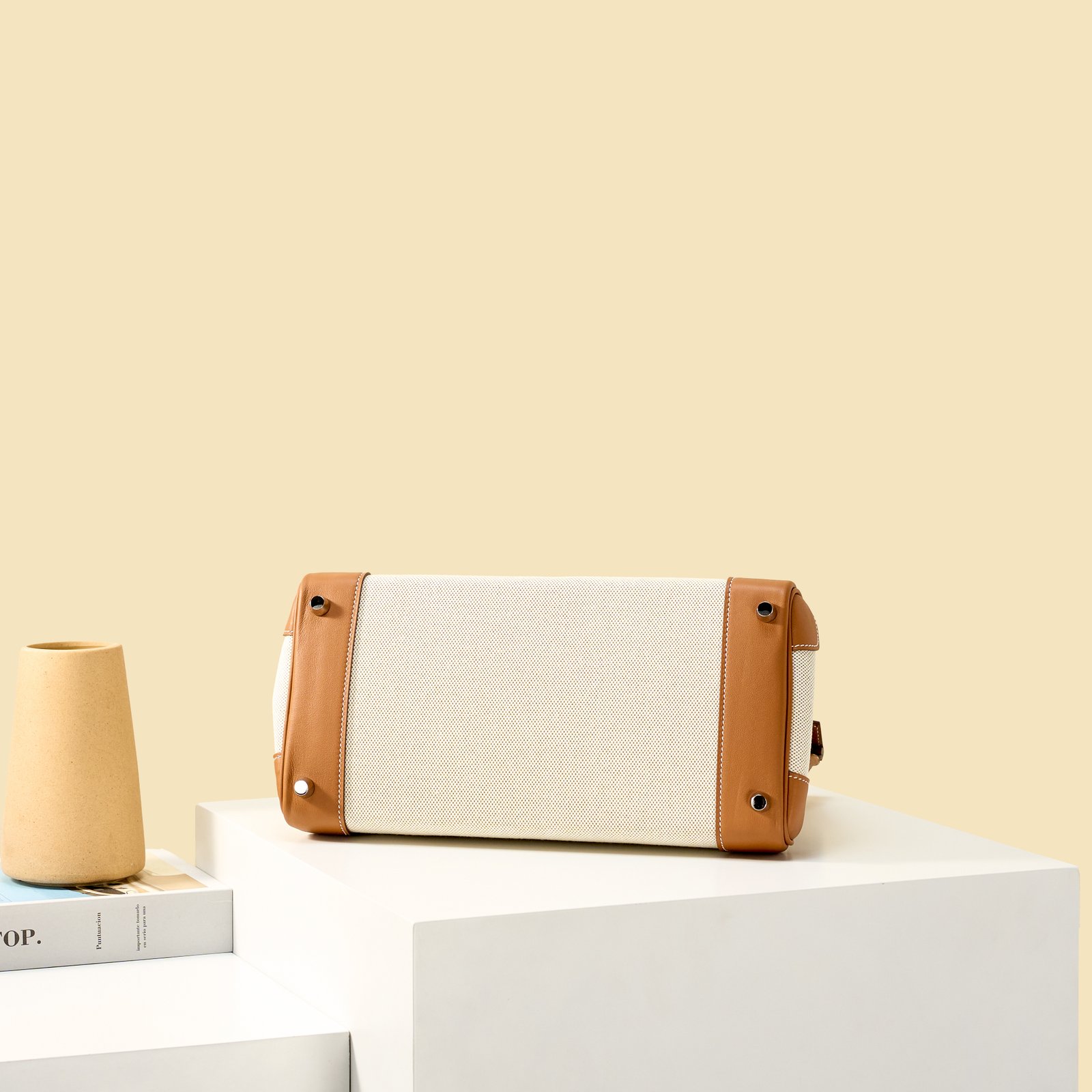 JX Birkin 30 in Gold – Artisan Code 052, Hand-Stitched, Stainless Steel Hardware