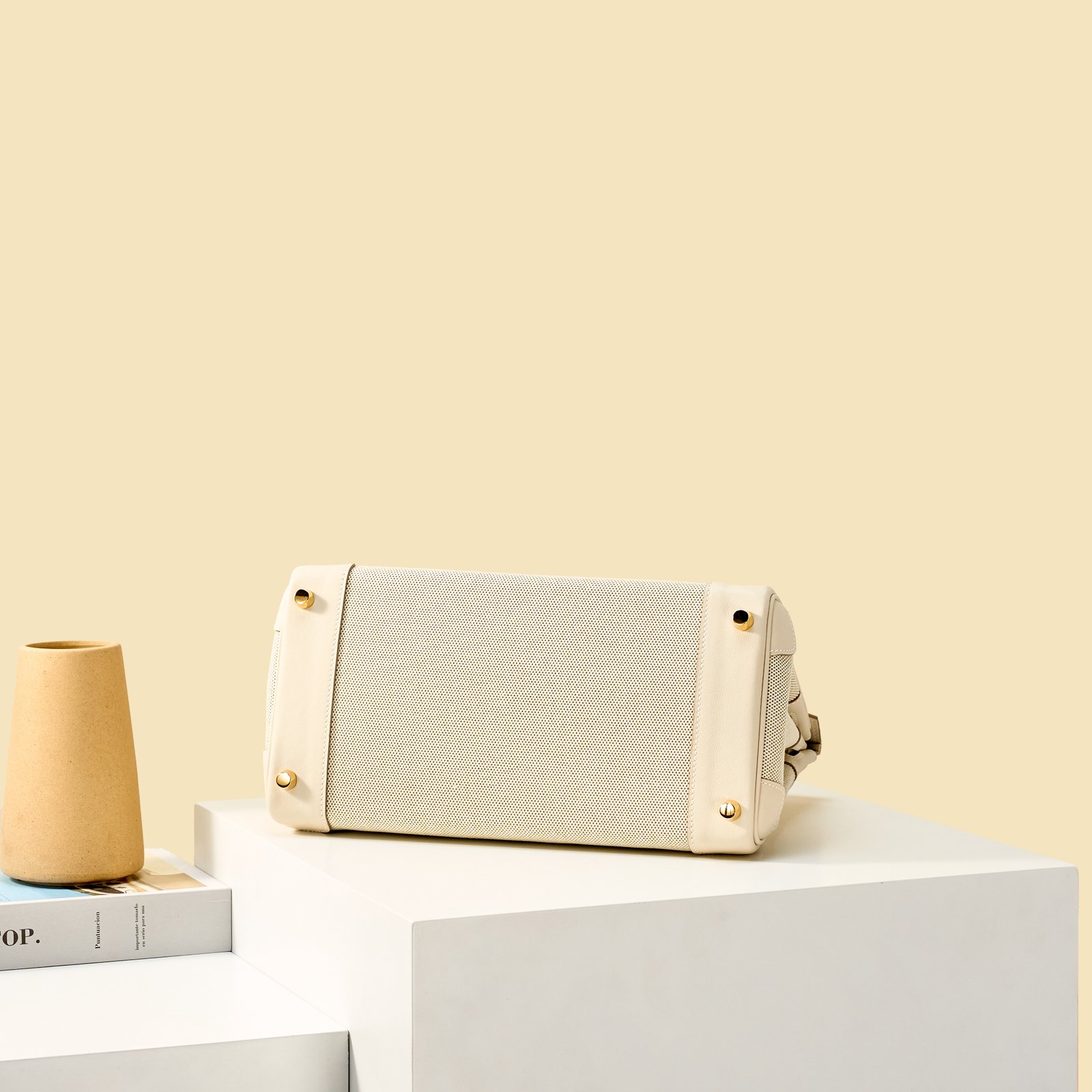 JX Birkin 30 in Milkshake White – Artisan Code 052, Hand-Stitched, Stainless Steel Hardware