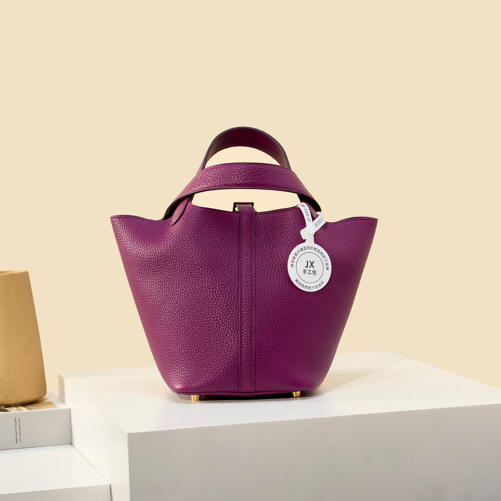 JX Premium Picotin Lock in Anemone Purple – Artisan Code 052, Sizes 18 & 22