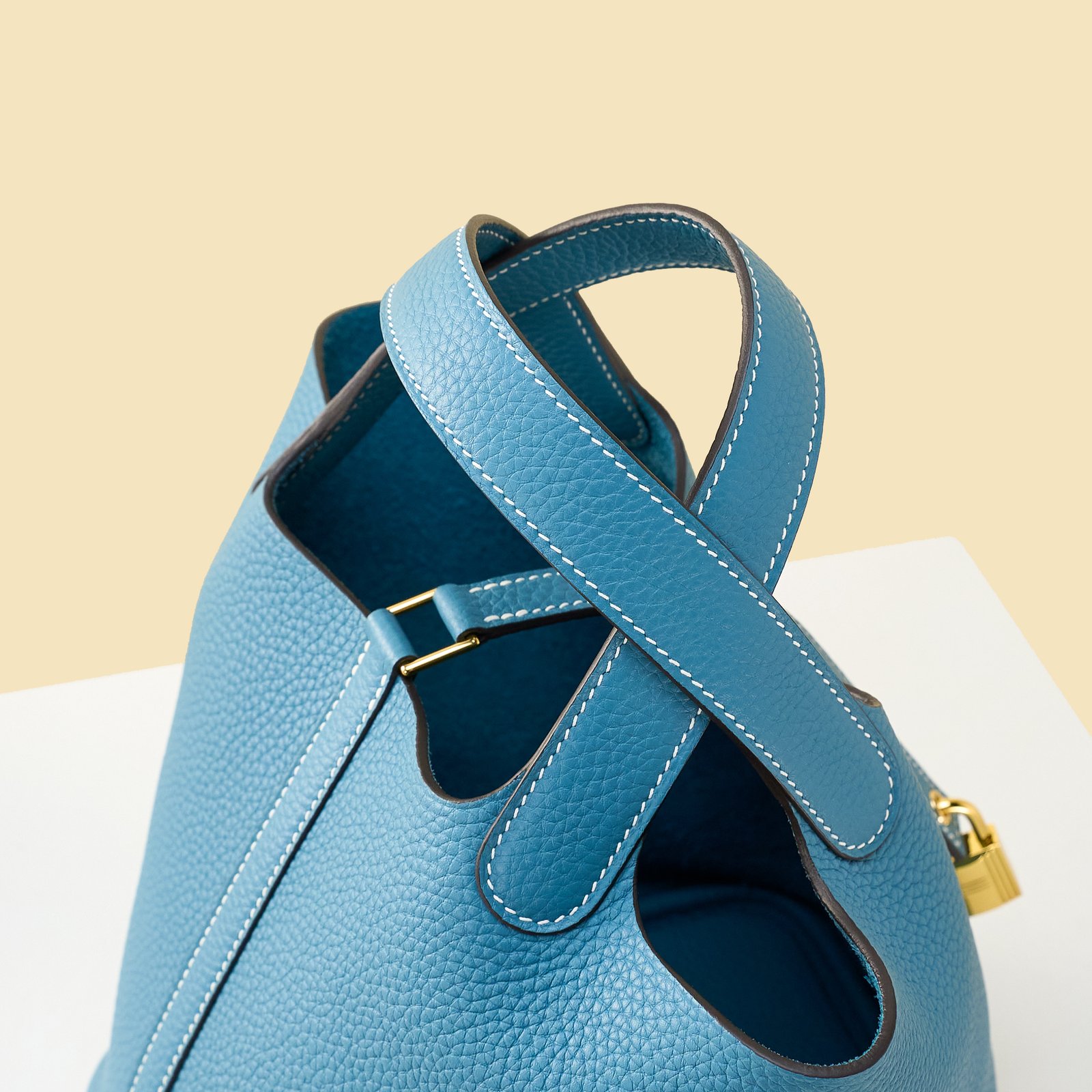 JX Premium Picotin Lock in Blue with Contrast Stitching – Artisan Code 052