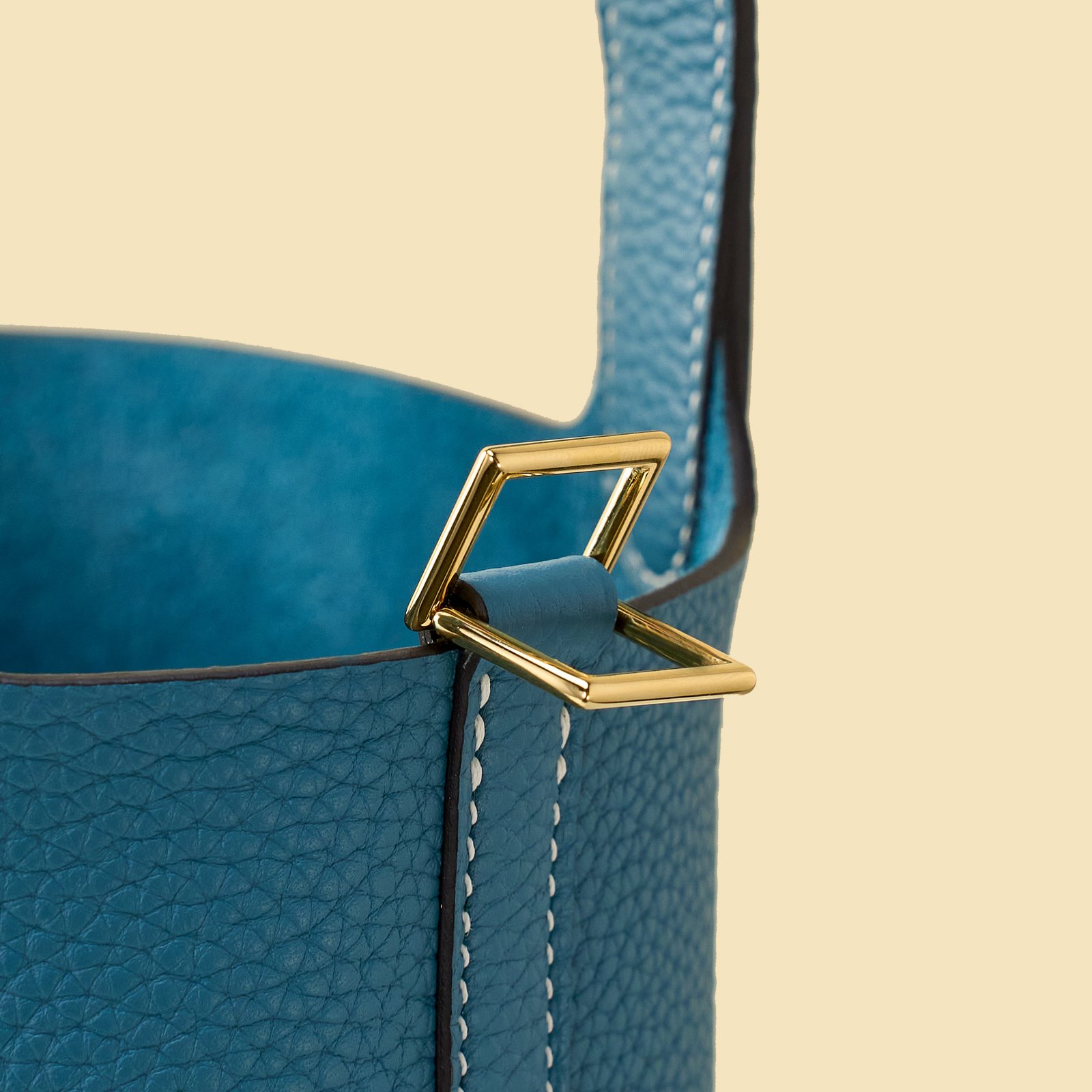 JX Premium Picotin Lock in Blue with Contrast Stitching – Artisan Code 052