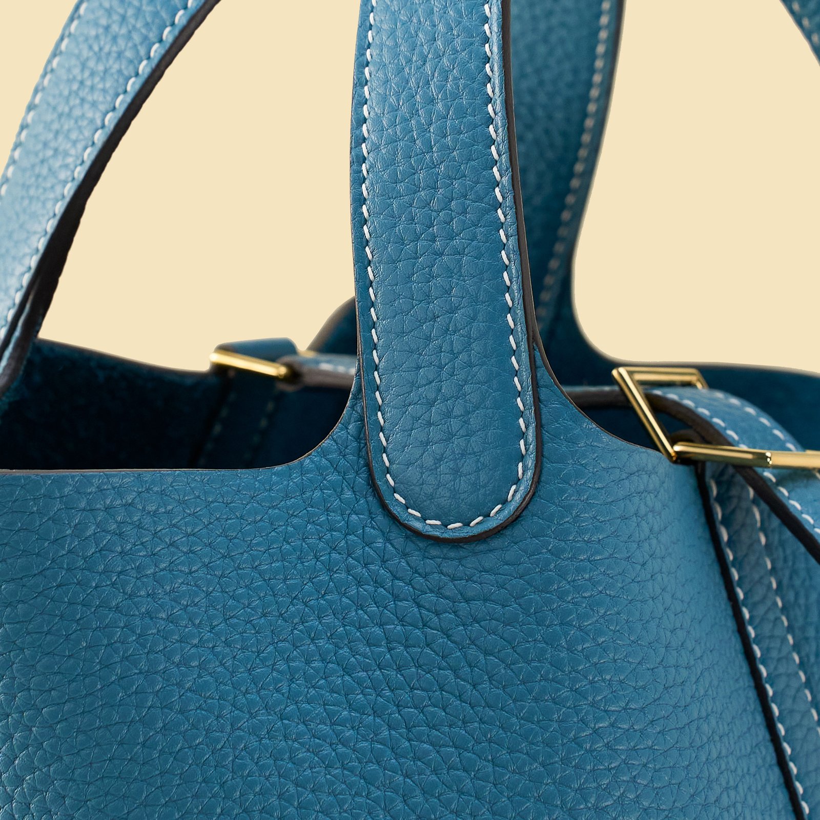 JX Premium Picotin Lock in Blue with Contrast Stitching – Artisan Code 052