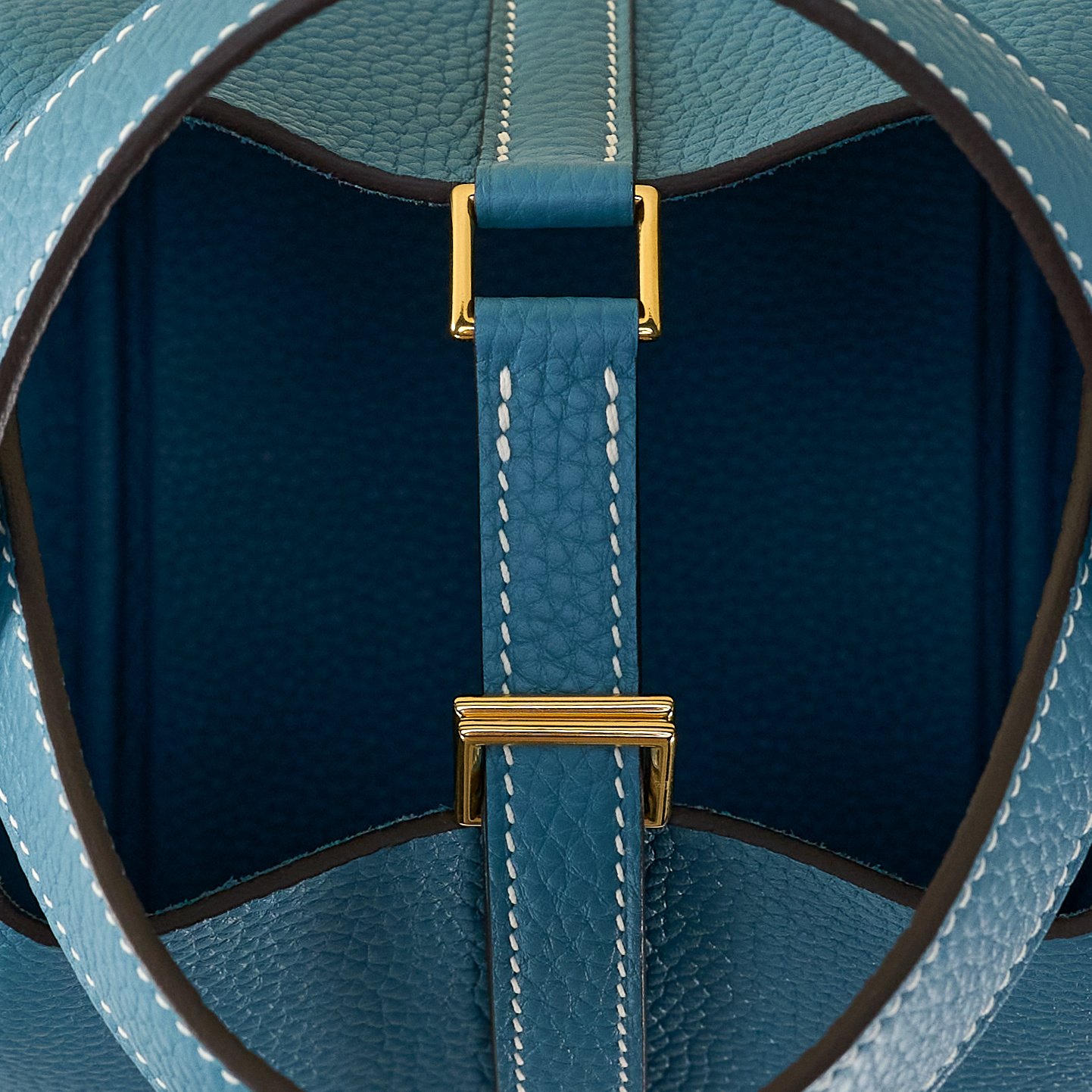 JX Premium Picotin Lock in Blue with Contrast Stitching – Artisan Code 052