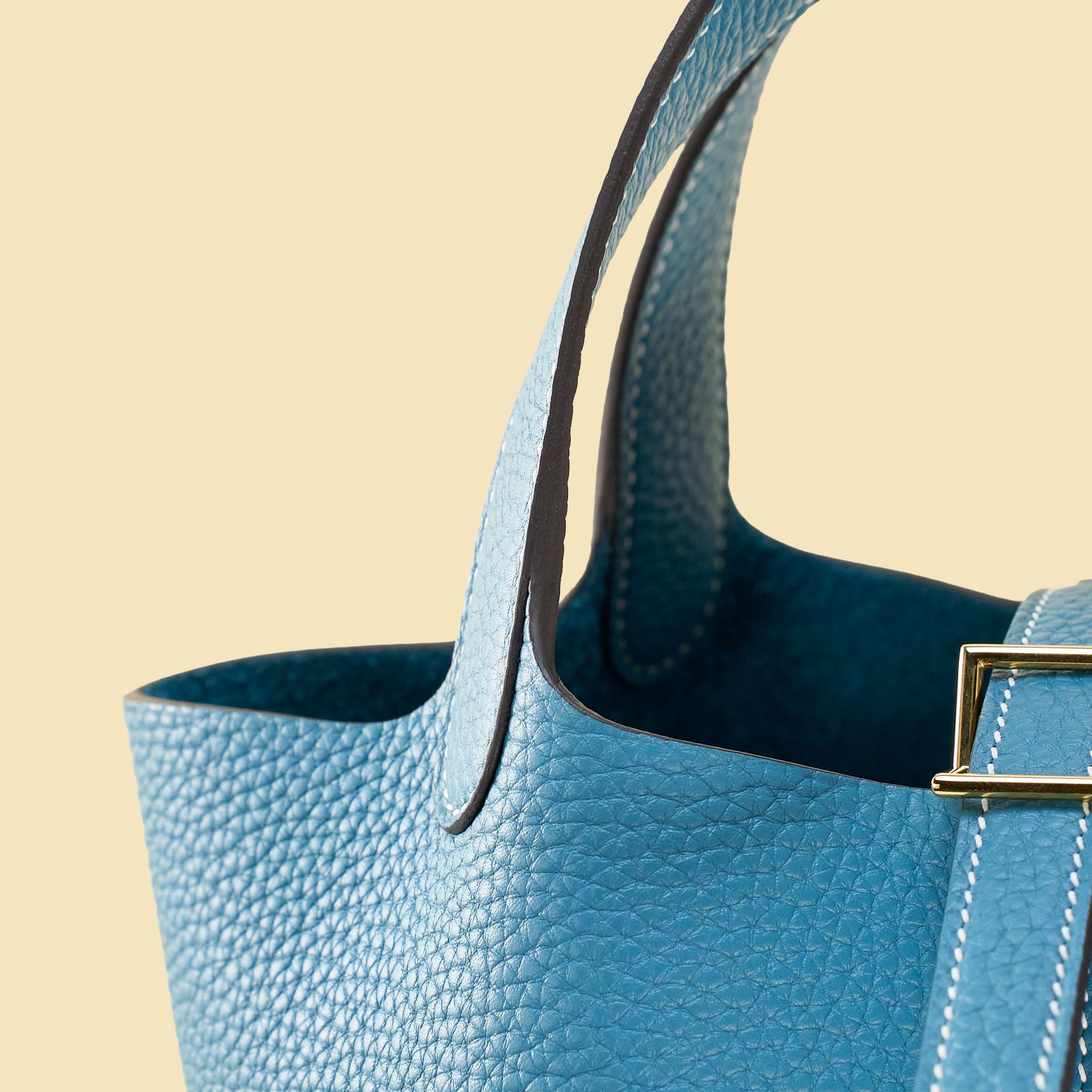 JX Premium Picotin Lock in Blue with Contrast Stitching – Artisan Code 052