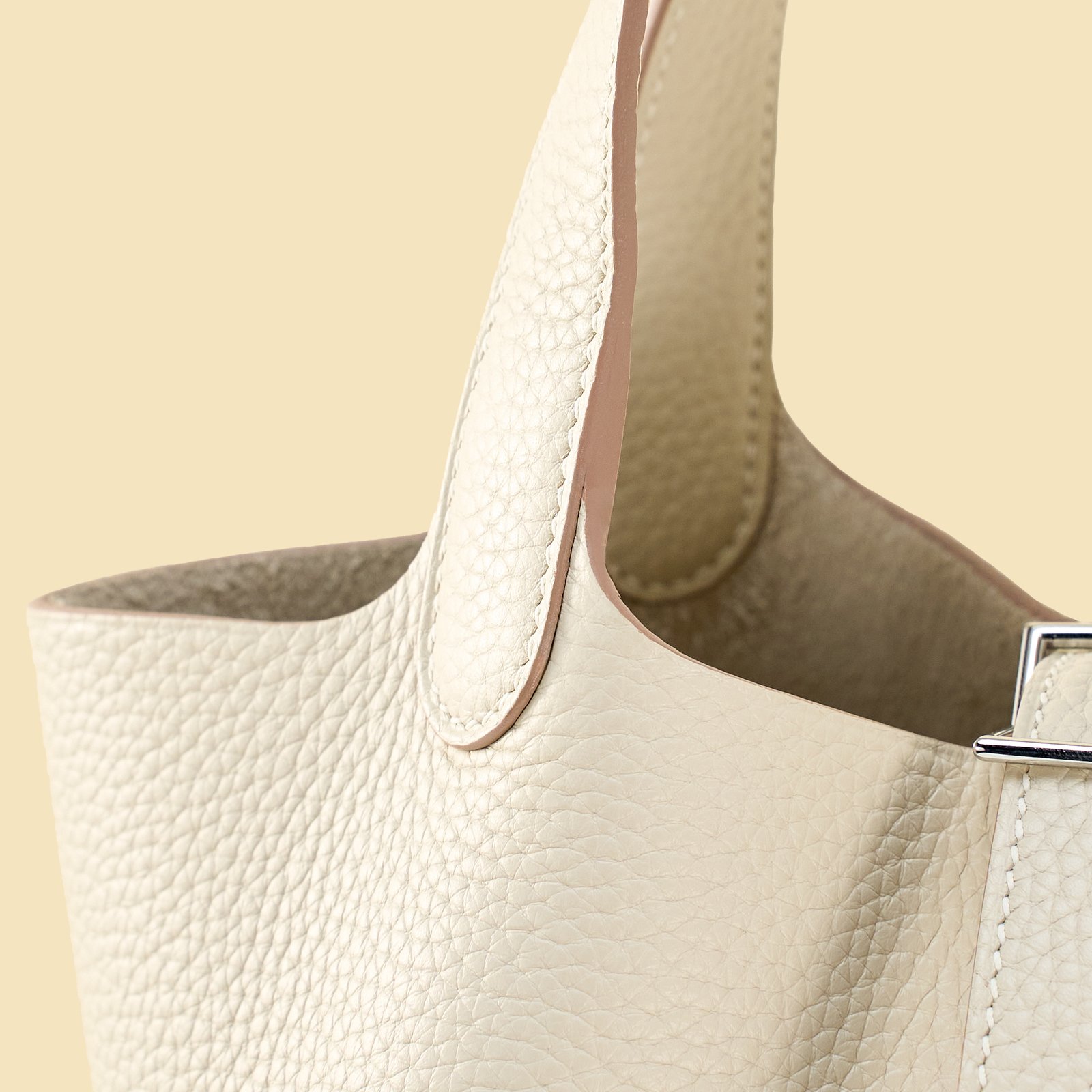 JX Premium Picotin Lock in Cream White – Artisan Code 052