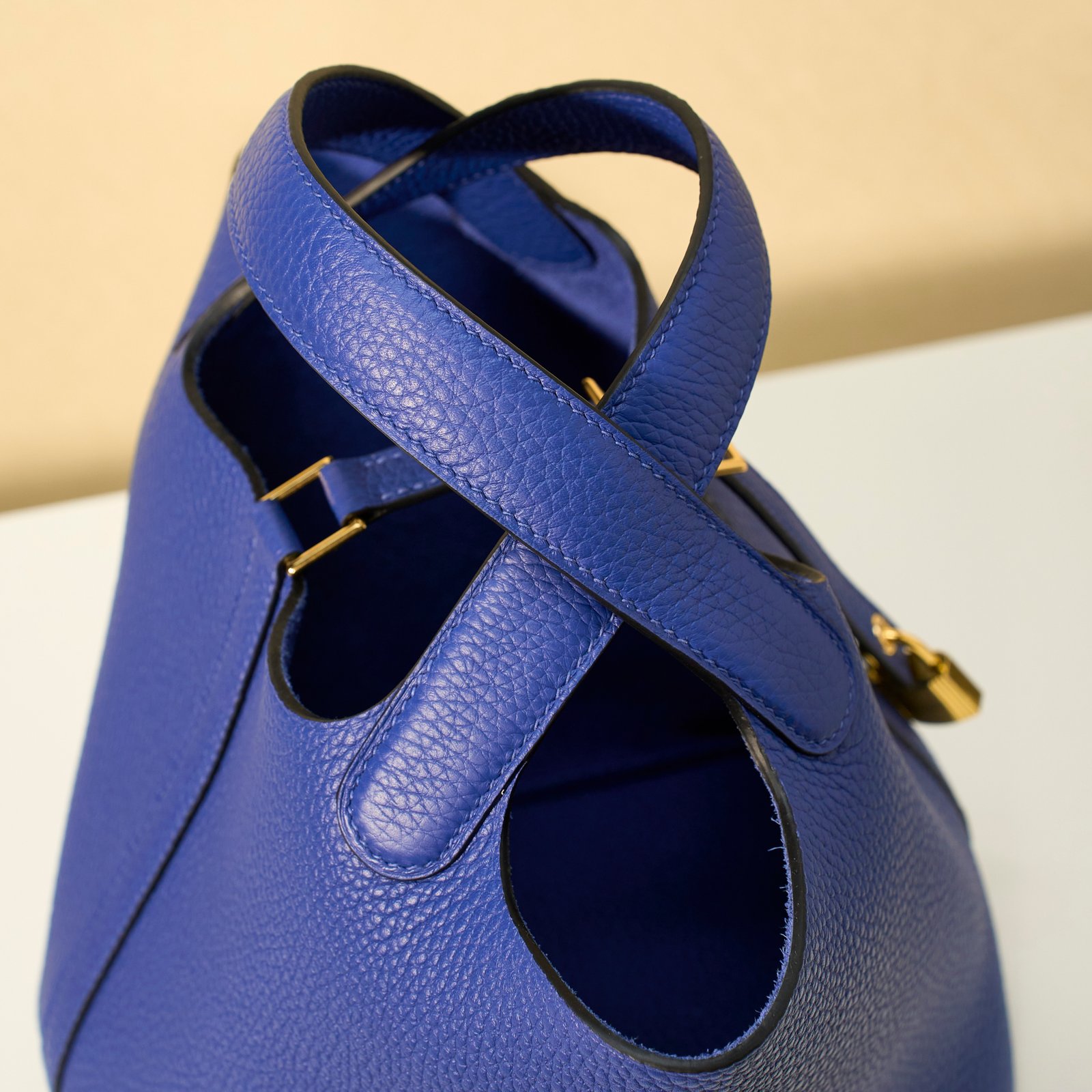 JX Premium Picotin Lock in Electric Blue – Artisan Code 052, Sizes 18 & 22
