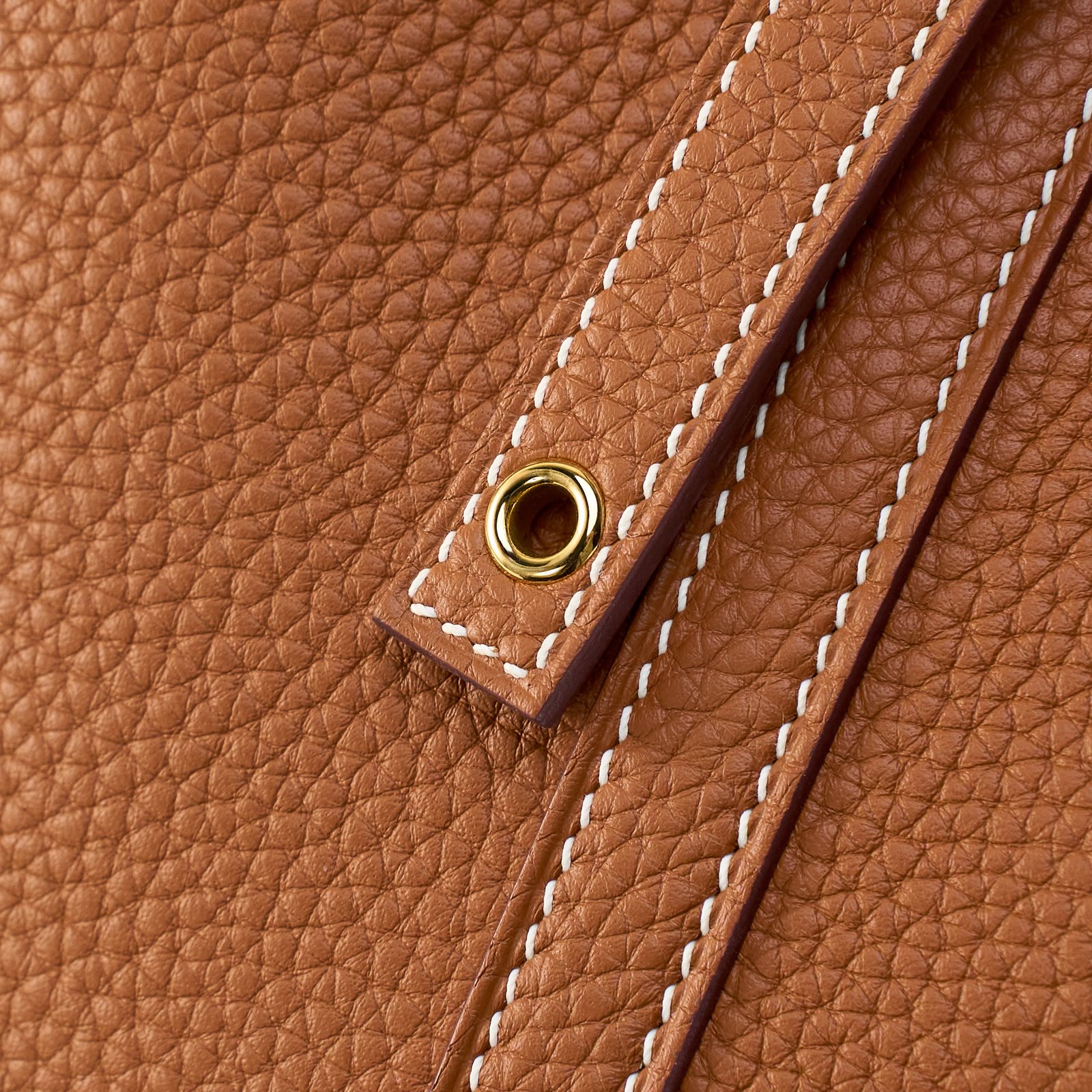 JX Premium Picotin Lock in Gold with Contrast Stitching – Artisan Code 052