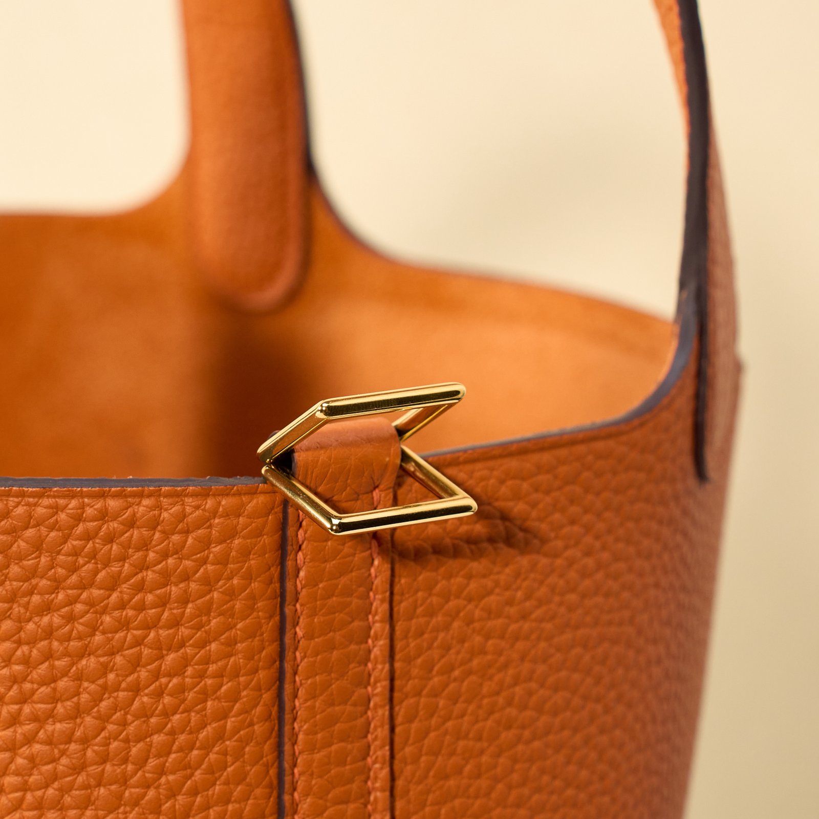 JX Premium Picotin Lock in Orange – Artisan Code 052, Sizes 18 & 22