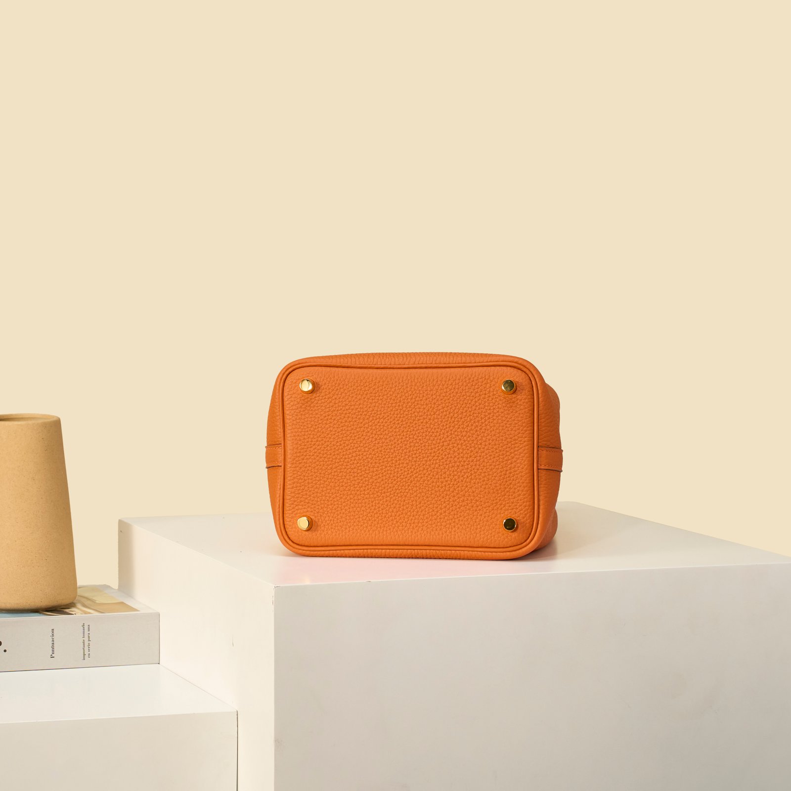 JX Premium Picotin Lock in Orange – Artisan Code 052, Sizes 18 & 22