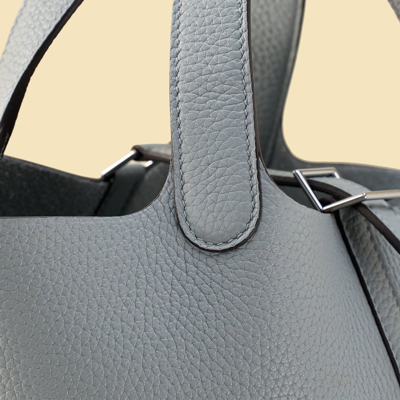 JX Premium Picotin Lock in Pearl Grey – Artisan Code 052