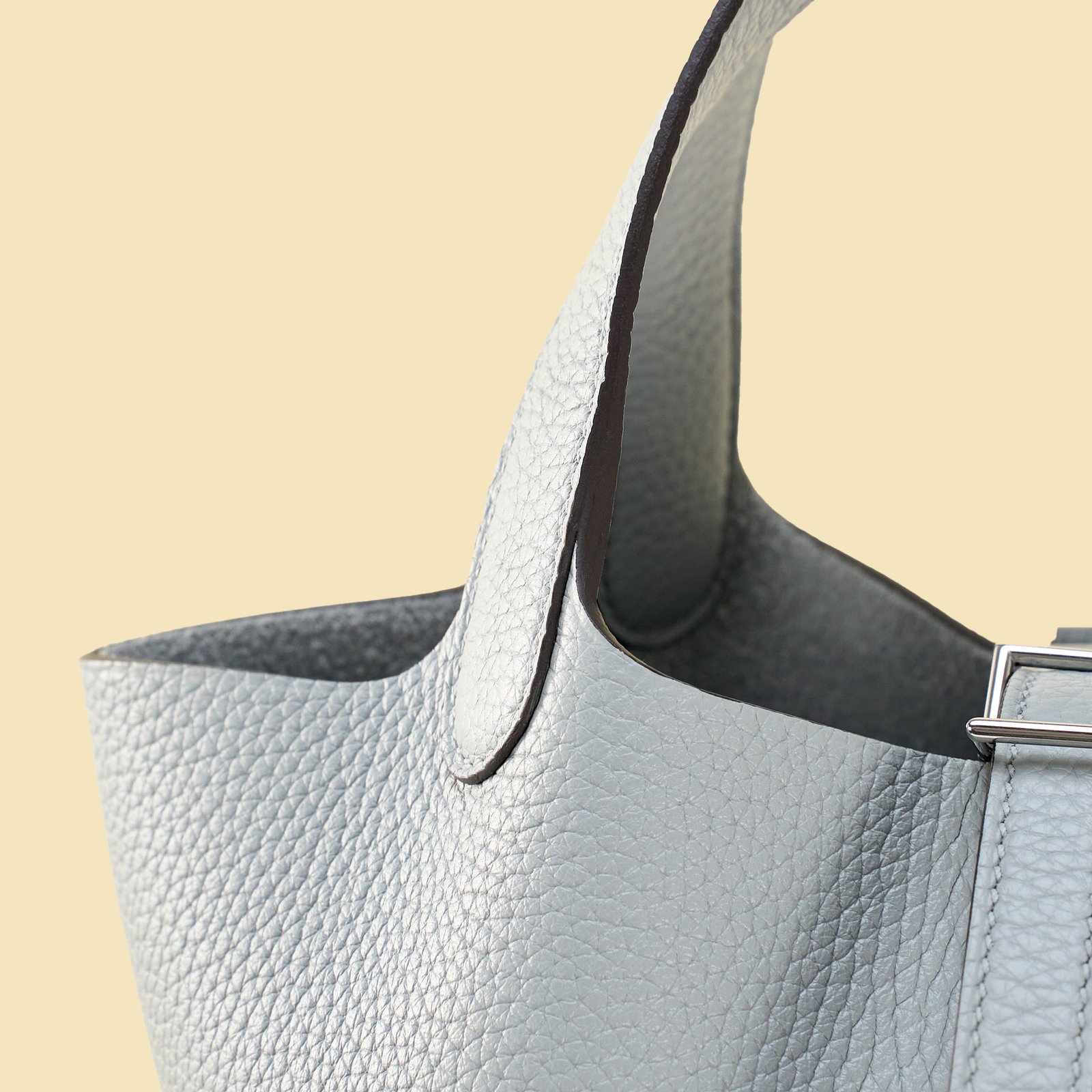 JX Premium Picotin Lock in Pearl Grey – Artisan Code 052
